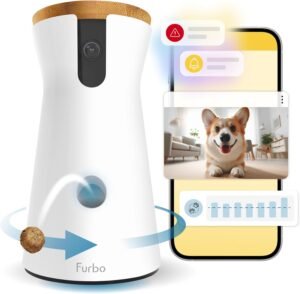 Dog Camera with Treat Dispenser