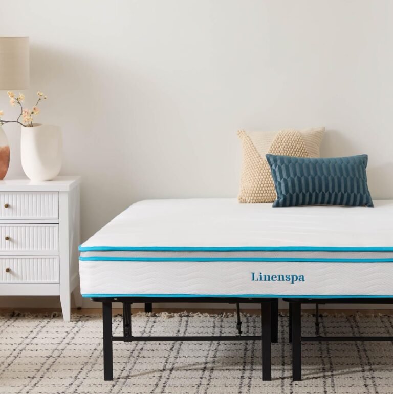 Hybrid Mattress with Bed Frame