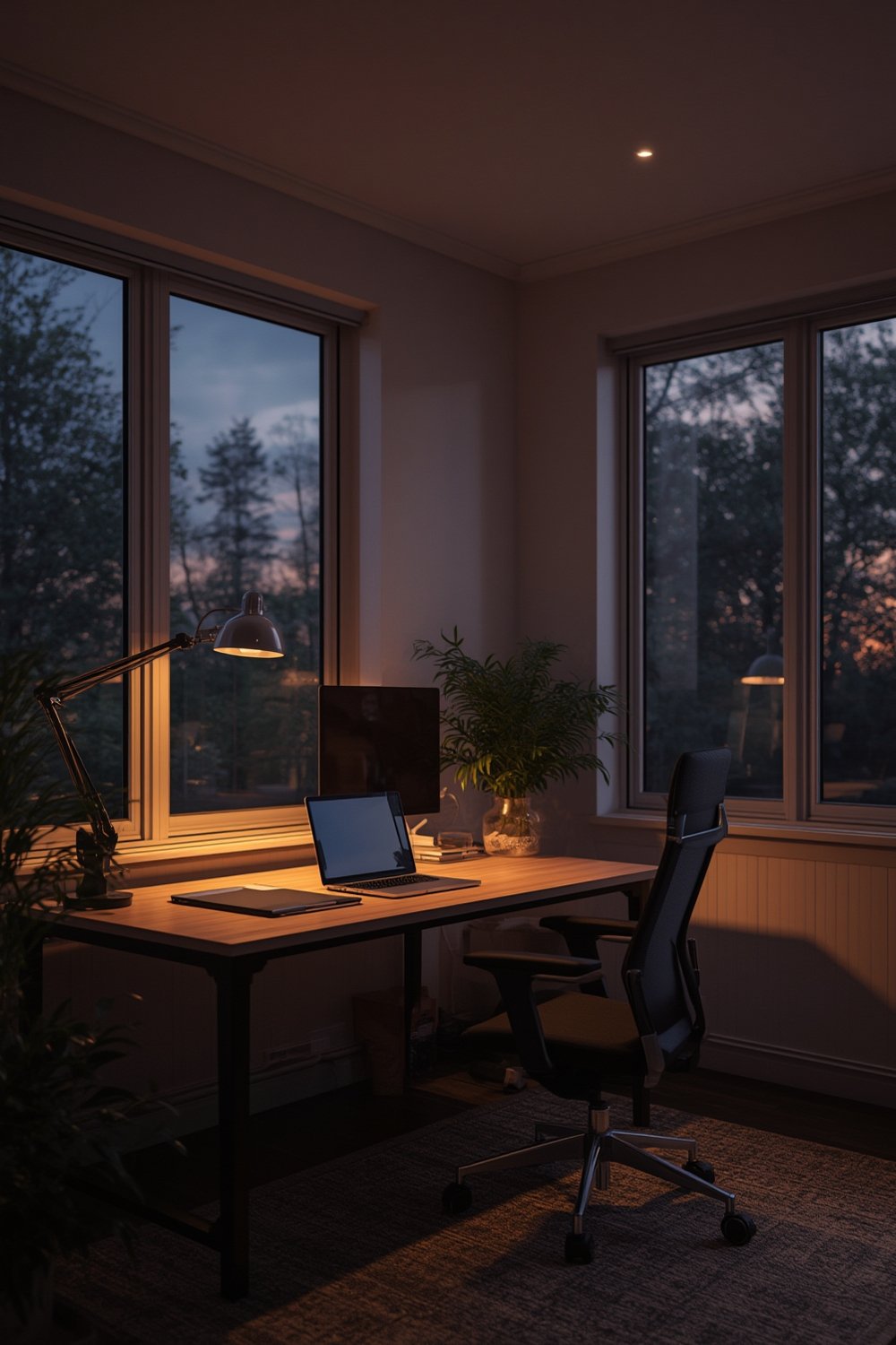 home office lighting ideas - Illustration 1