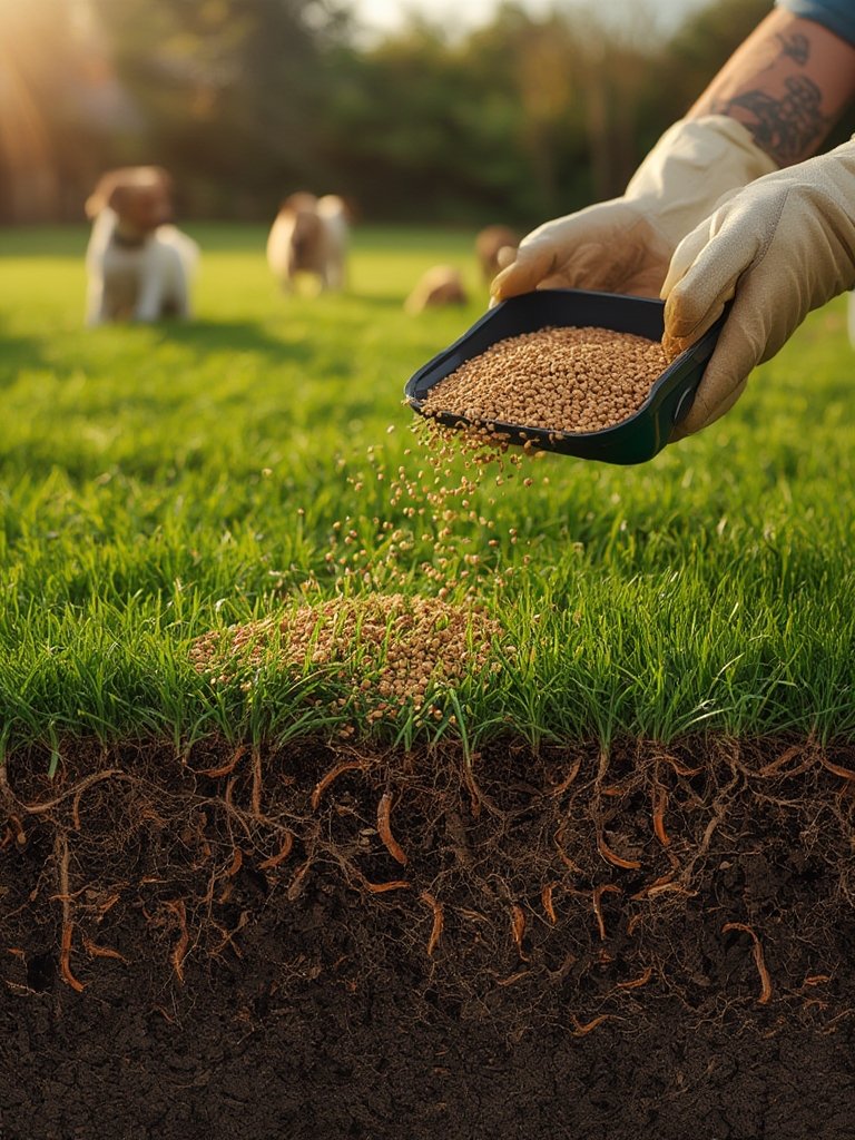 organic lawn fertilizer - Illustration 2