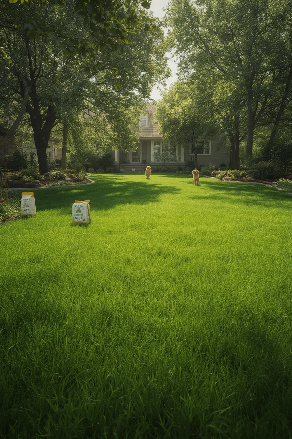 organic lawn fertilizer - Illustration 1