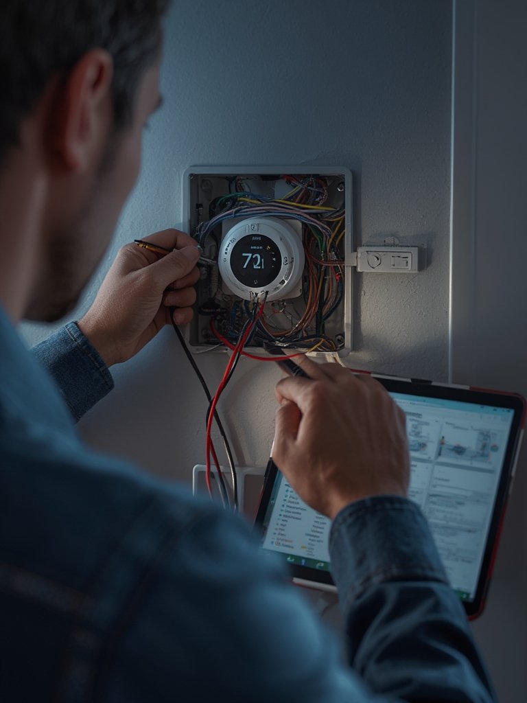 smart thermostat installation cost - Illustration 2