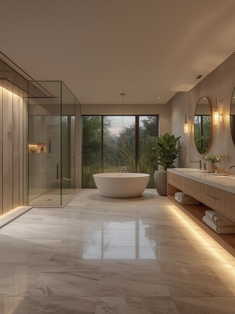 spa like bathroom design - Illustration 3