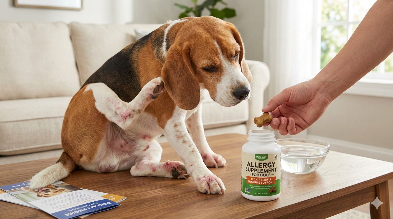 Allergy Supplement For Dogs: 10 Amazing Ways To Reduce Itching 1 Gemini Generated Image dz6qsydz6qsydz6q Home Daily Fix