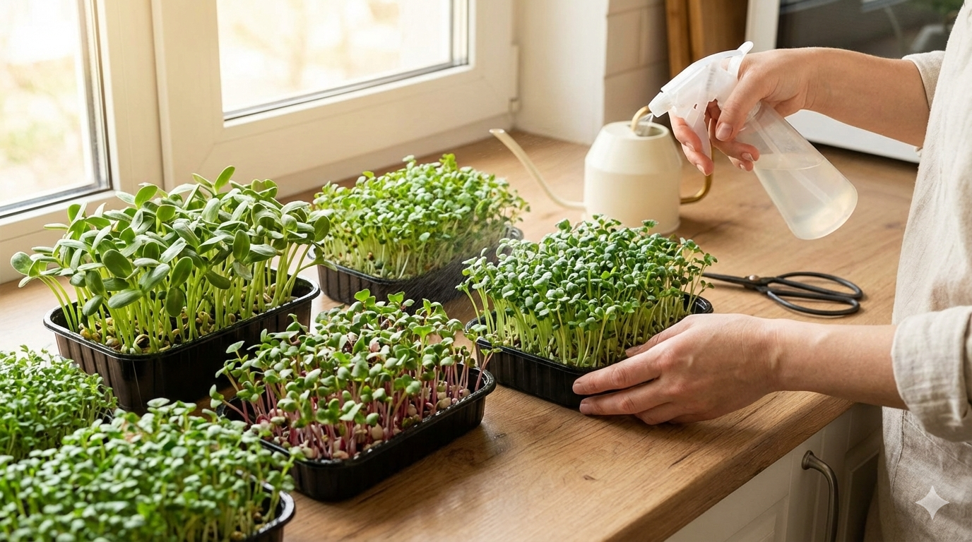 Microgreens Growing: Top Ways to Boost Nutrition 1 Gemini Generated Image oj4eznoj4eznoj4e Home Daily Fix