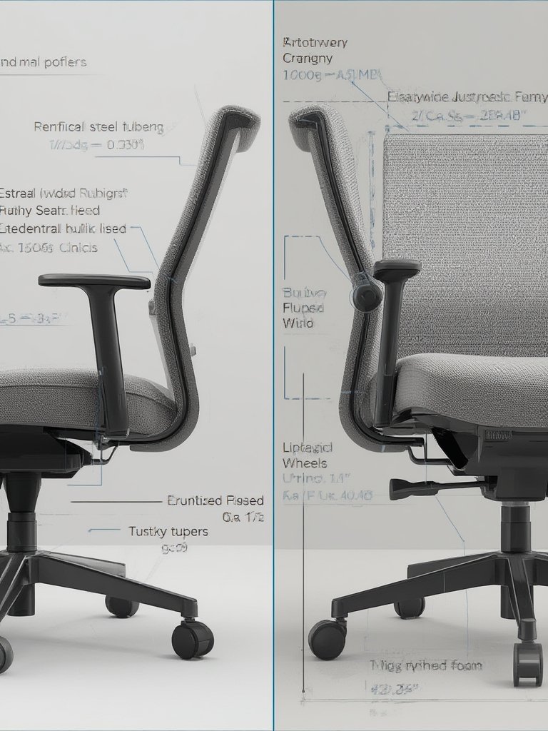 bariatric office chair - Illustration 2