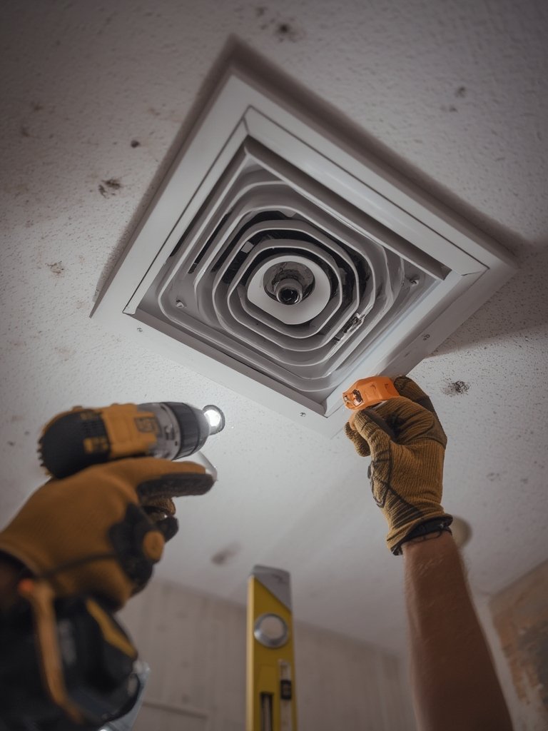 bathroom ventilation upgrade - Illustration 2