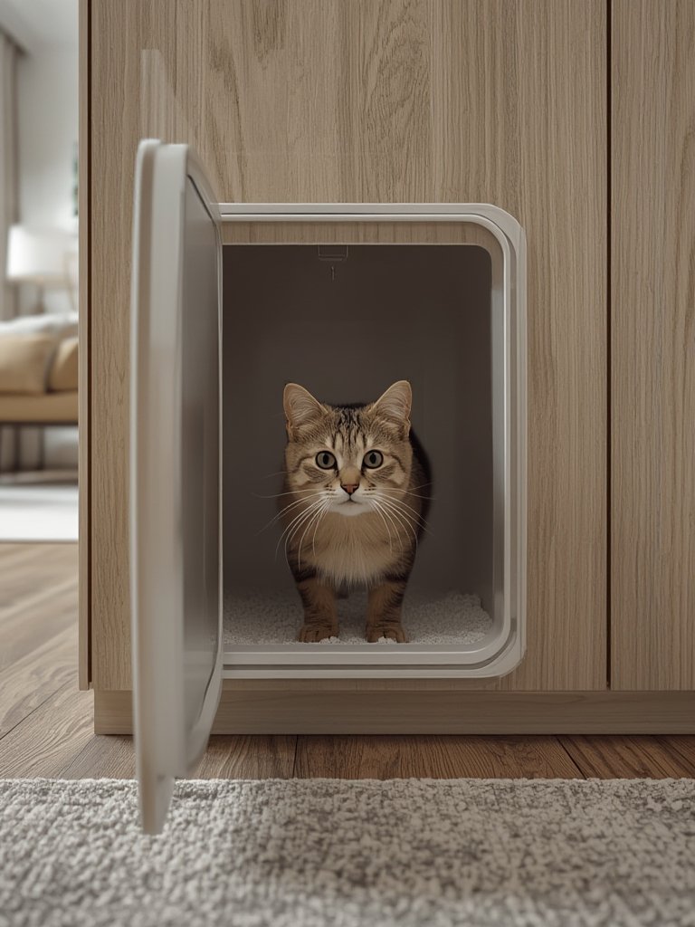 Enclosed Litterbox: 5 Ultimate Steps For The Best Cat Cleanup Solution 2026 2 enclosed litterbox in action