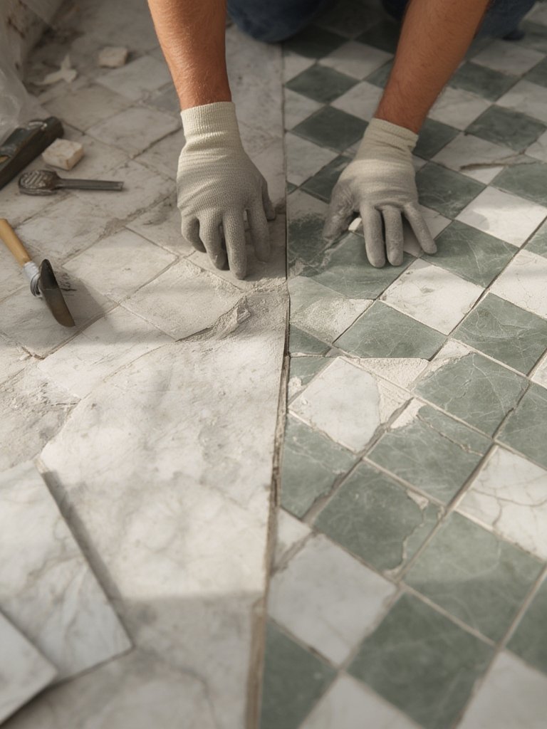 Checkerboard Floor Tile Bathroom: 7 Amazing Ways to Boost Style 3 checkerboard floor tile bathroom - Illustration 2