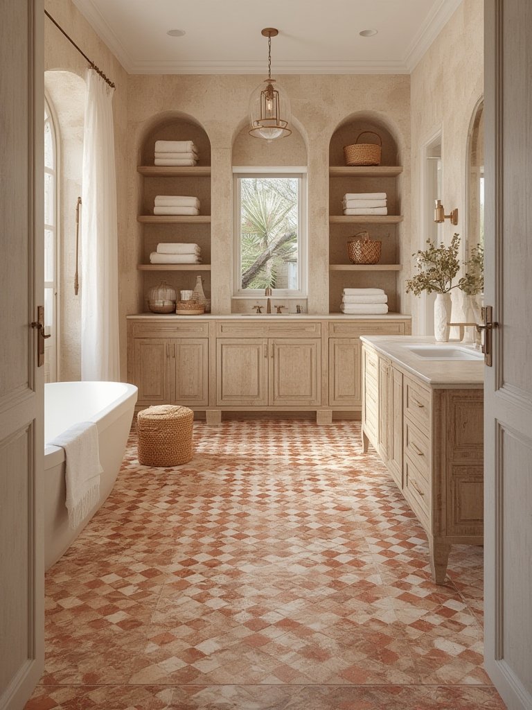 Checkerboard Floor Tile Bathroom: 7 Amazing Ways to Boost Style 4 checkerboard floor tile bathroom - Illustration 3