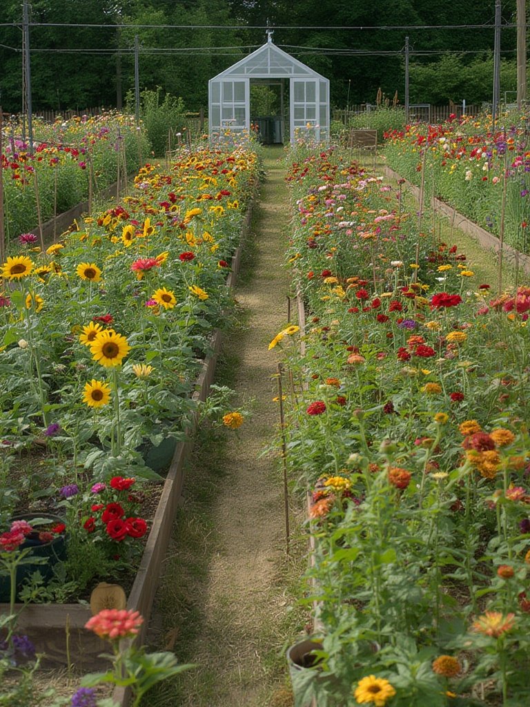 Cut Flower Garden Design: 5 Best Ways to Create a Proven Cutting Garden 4 cut flower garden design - Illustration 3