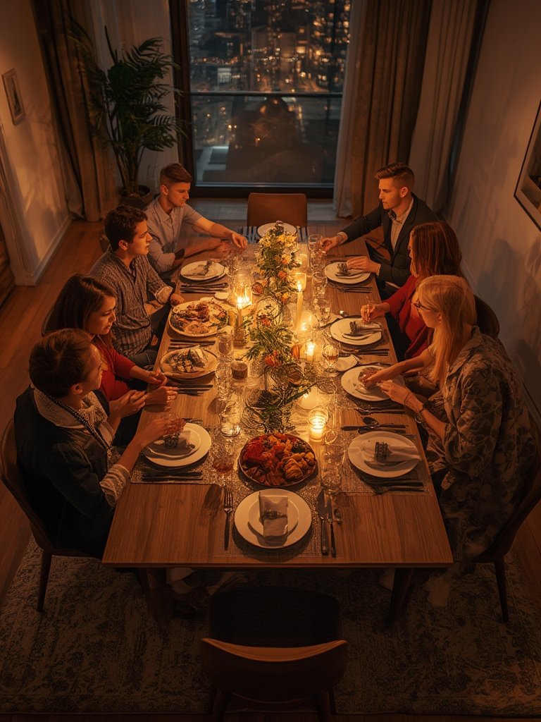 extendable dining table - Illustration 3