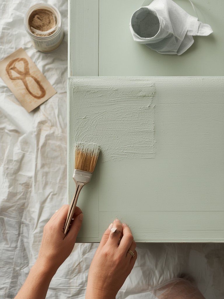 hand painted furniture DIY - Illustration 2