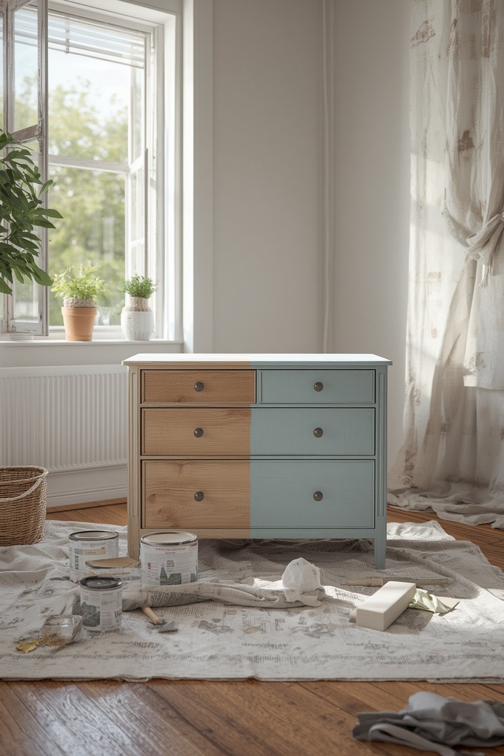 hand painted furniture DIY - Illustration 1