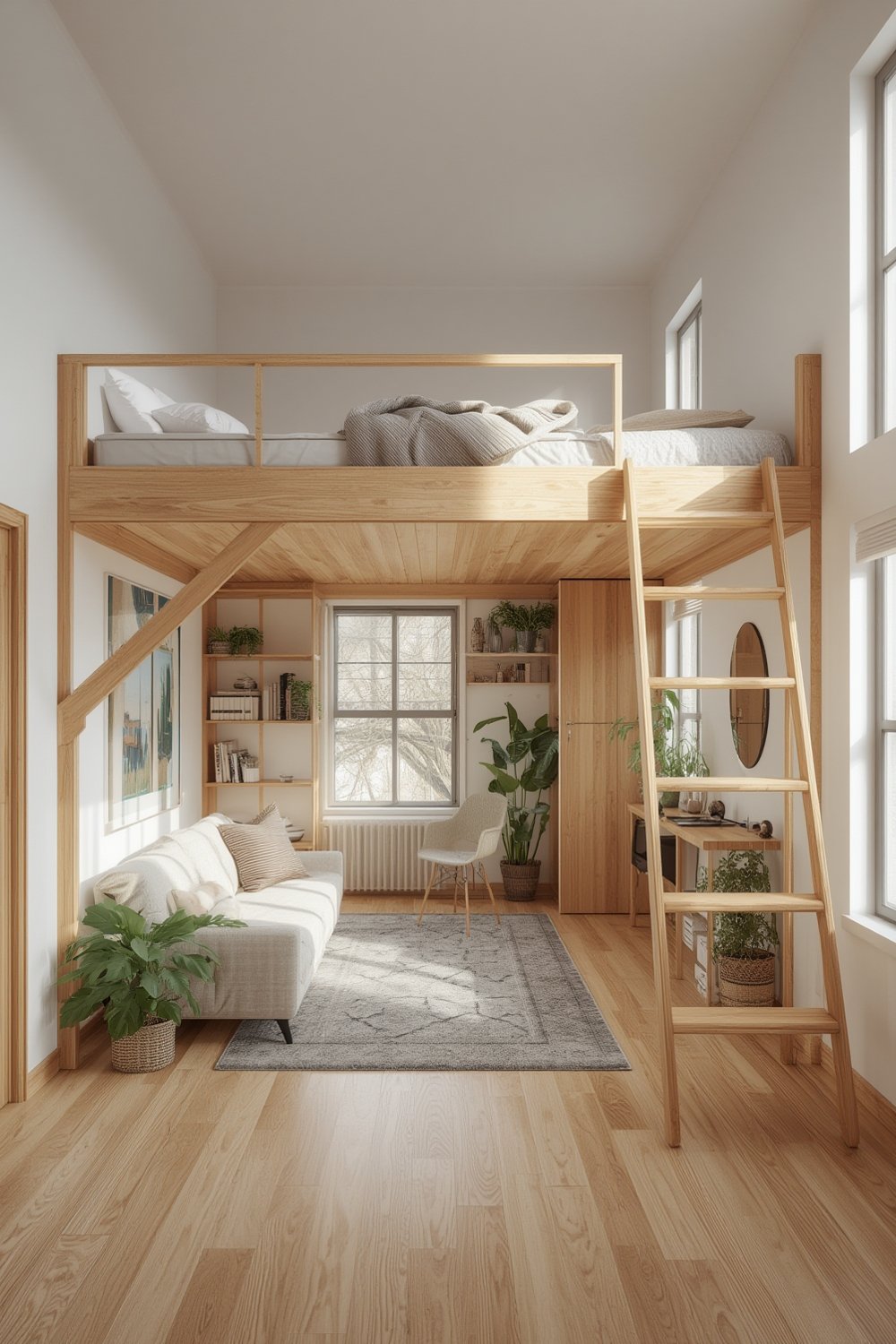 loft bed product view