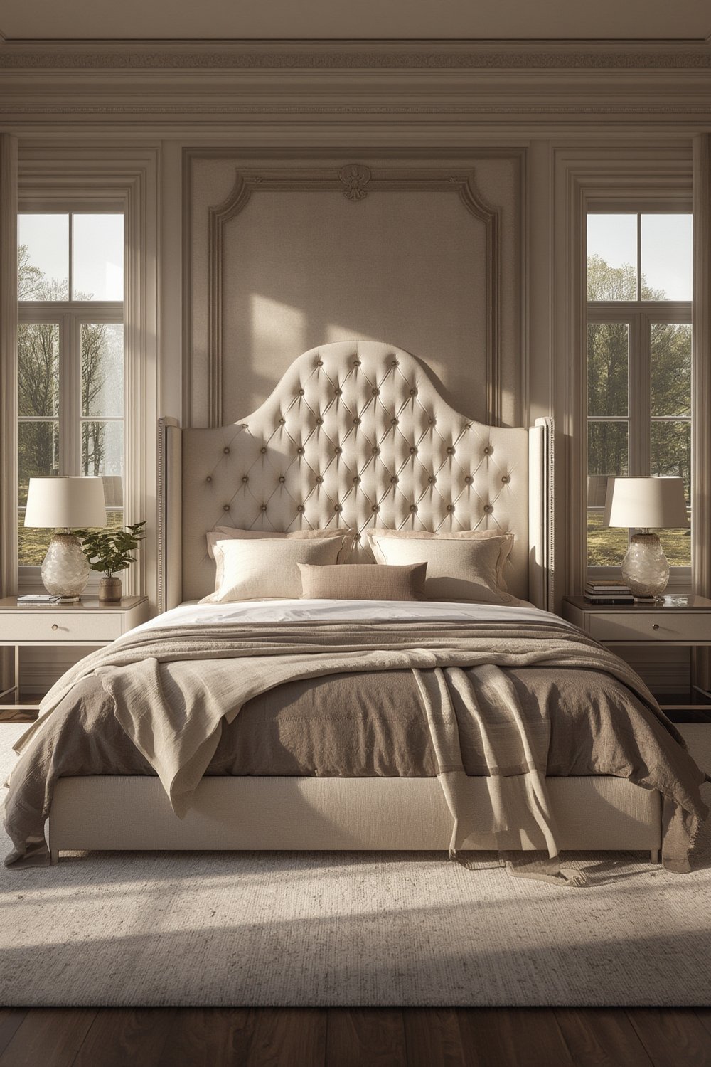 upholstered headboard product view