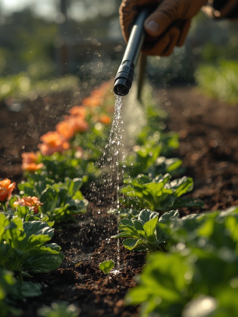 garden wand in action