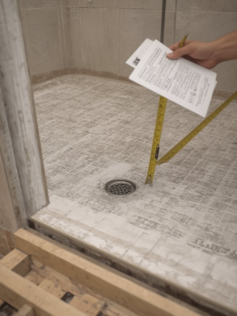 curbless walk-in shower