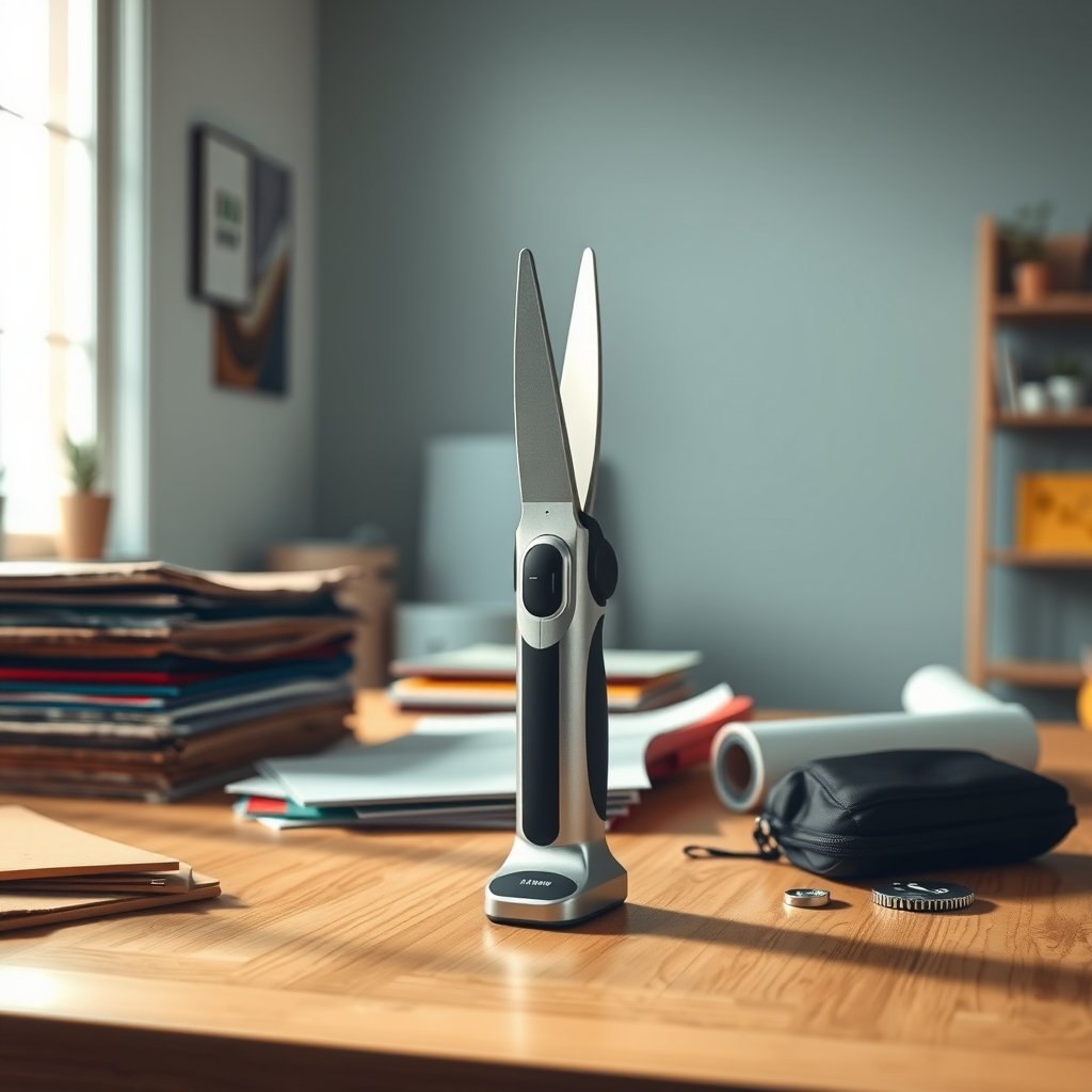 electric scissors product view