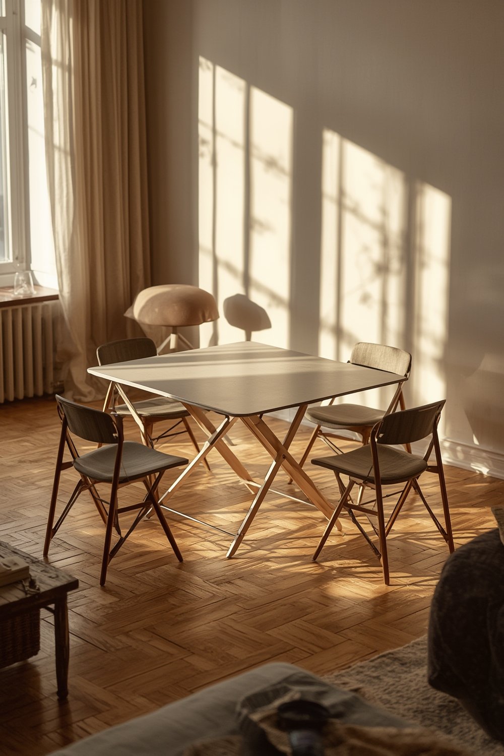 folding table product view