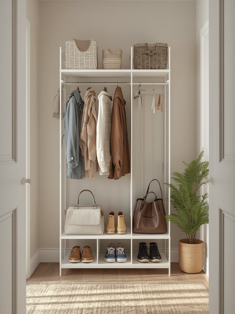 organizer rack in action