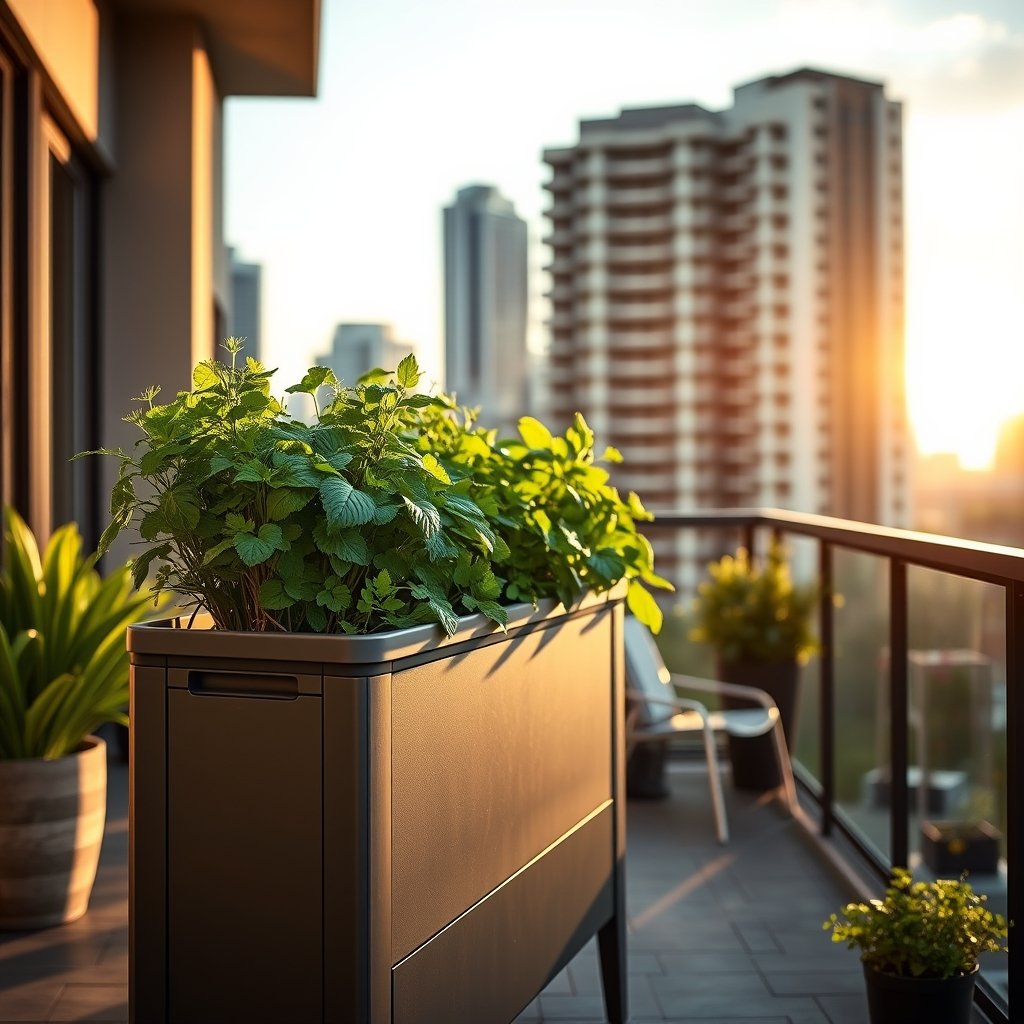 raised planter product view