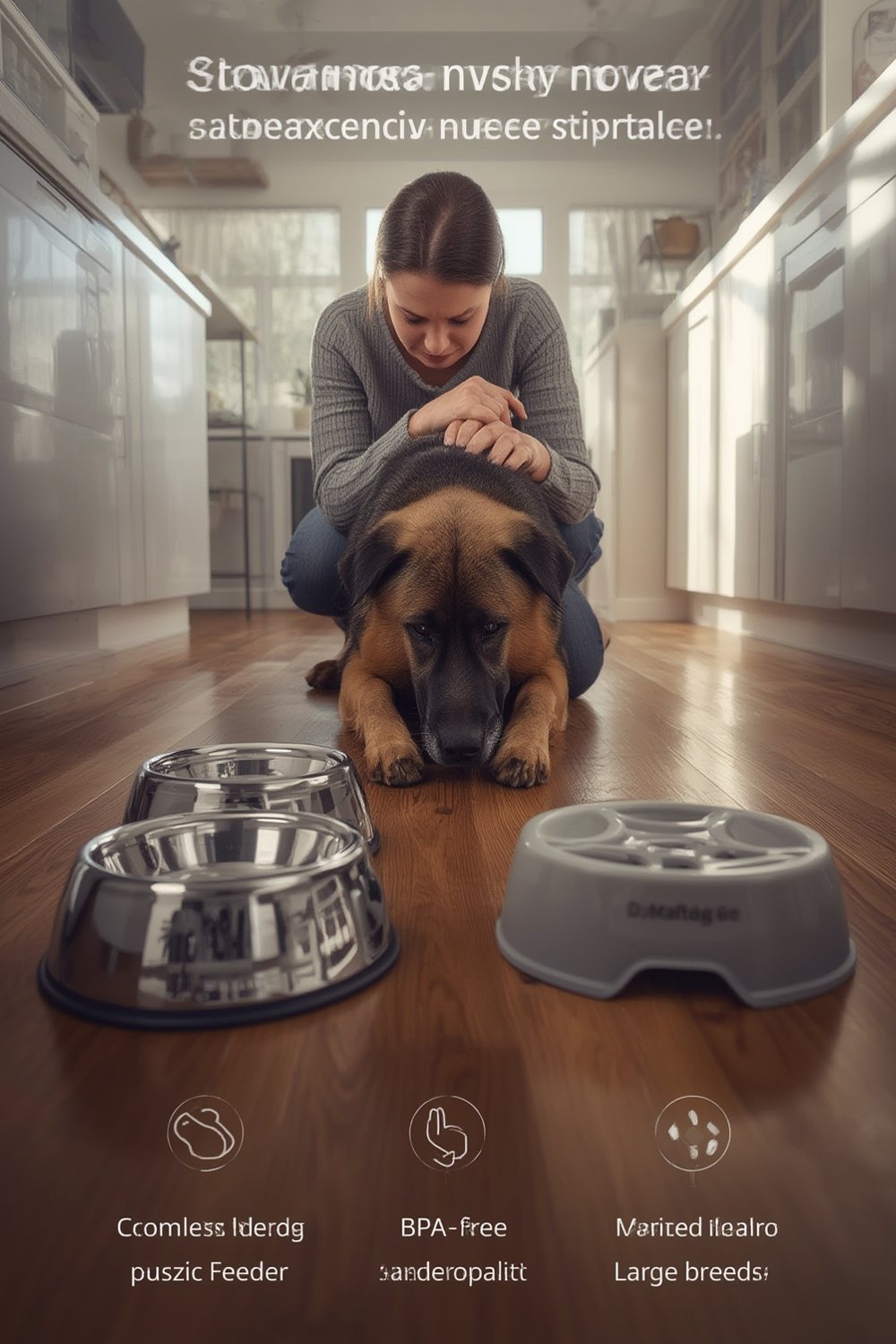 slow feeder dog bowl