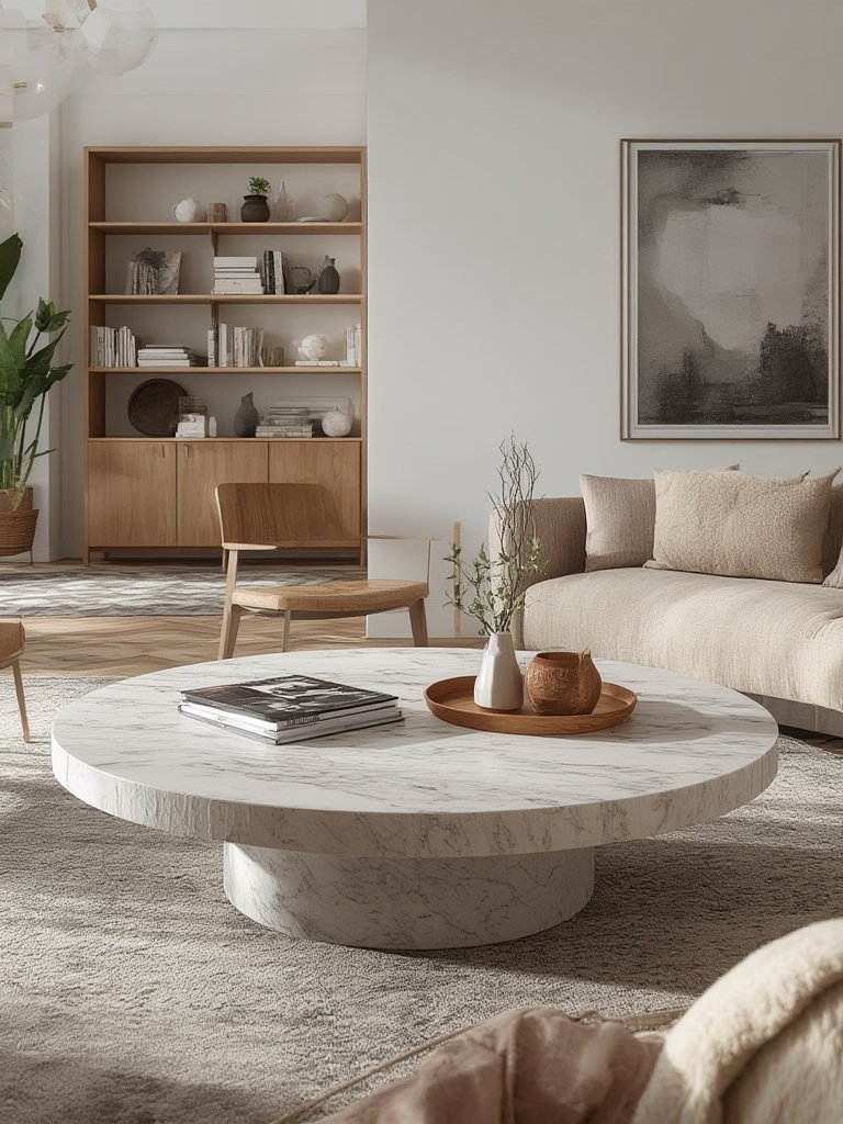 statement coffee table sculptural