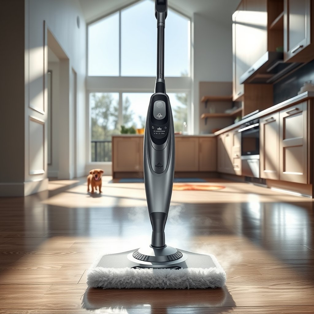 steam mop product view
