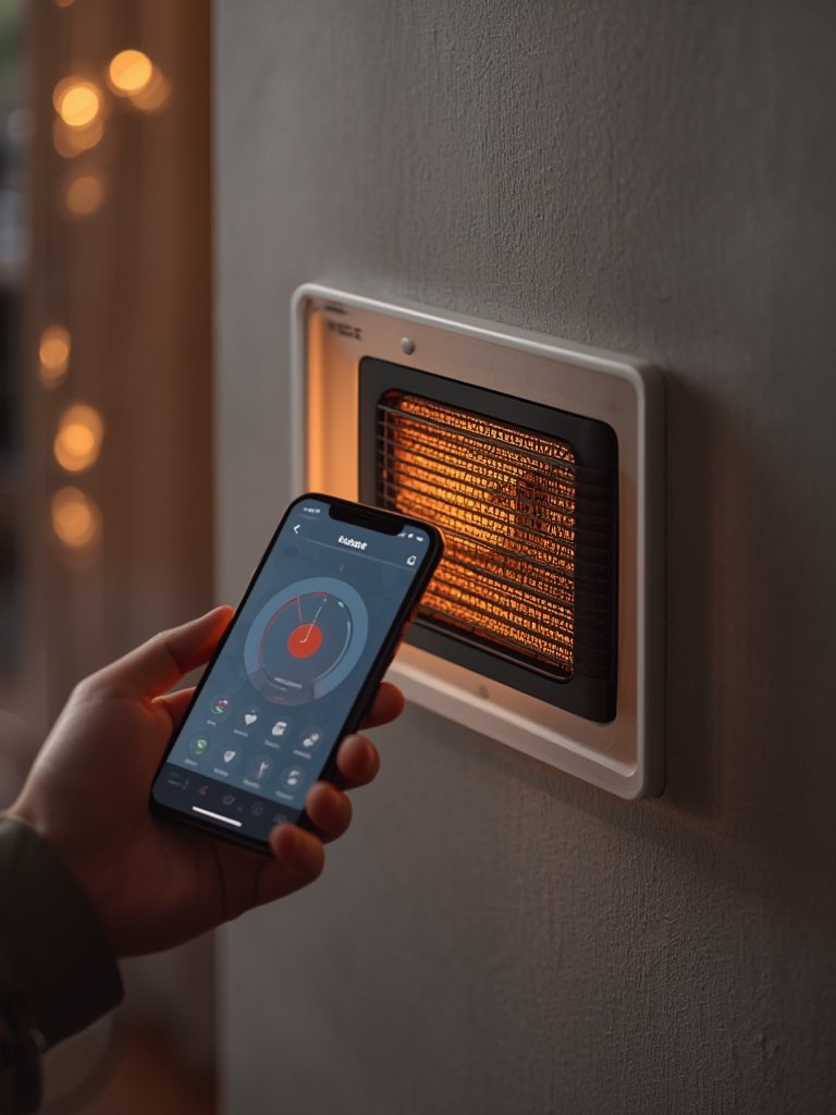 smart heater in action